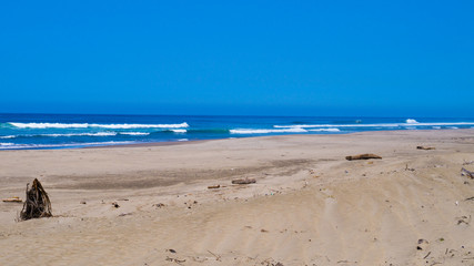 Amazing lonely beach