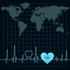 World Oral Health Day design,- 20 March