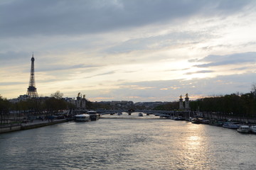 Fototapeta premium seine river