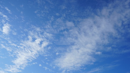 Background image of clouds in the sky