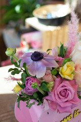 anemone, rose, Tulip, Ranunculus, flower, pink, flowers, nature, rose, bouquet, blossom, plant, white, floral, garden, beauty, bloom, beautiful, green, wedding, spring, purple, petal, flora, red, rose