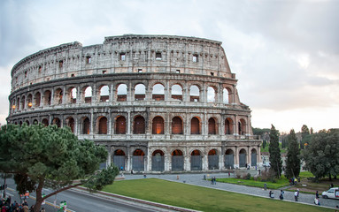 Fototapeta na wymiar Coliseo romano