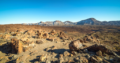 Tenerife mountains panorama landscape