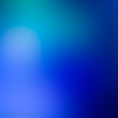 Abstract blurred blue background and light spots.