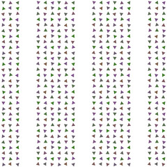 Abstract seamless pattern background with multi-colored varied triangles.