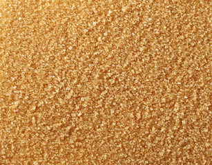 brown cane sugar background and texture