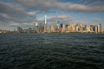A view of Lower Manhattan from Liberty State Park
