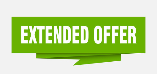 extended offer