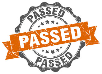 passed stamp. sign. seal