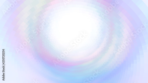 Abstract Colors Composition With Squares Optical Illusion