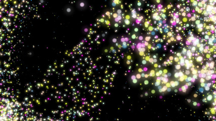 Background of multi-colored circles. Abstract background pattern.