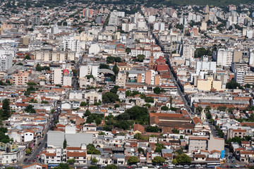 Aerial view of Salta, Argentina