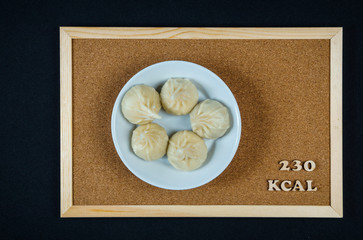 calorie khinkali oriental cuisine 230 kcal 100 grams diet