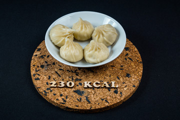 calorie khinkali oriental cuisine 230 kcal 100 grams diet