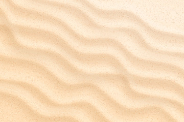 Plakat Vector coastal beach sand waves, dunes background