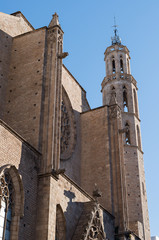 Barcelona Church Santa Maria del Mar