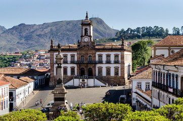 Fototapeta na wymiar Cidade Ouro Preto e Mariana