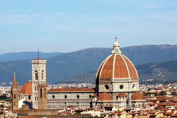 Fototapeta na wymiar Duomo Firenze, Catedral de Florença, Florence cathedral, Italy