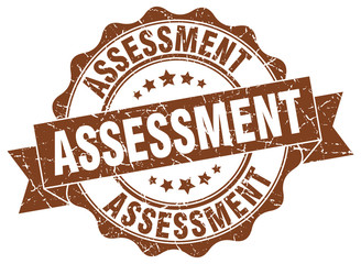 assessment stamp. sign. seal