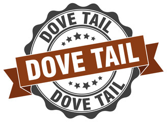 dove tail stamp. sign. seal