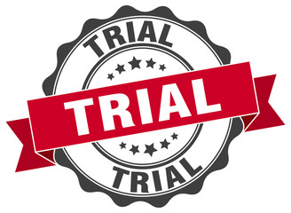 trial stamp. sign. seal