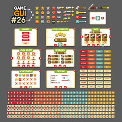 Game GUI #26 - obrazy, fototapety, plakaty