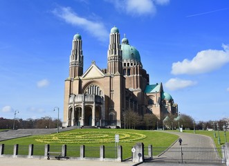 National Basilica of the Sacred Heart in Koekelberg, Brussels, Belgium