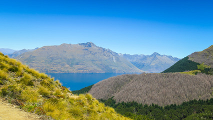 Hiking Ben Lomond in Queenstown, New-Zealand