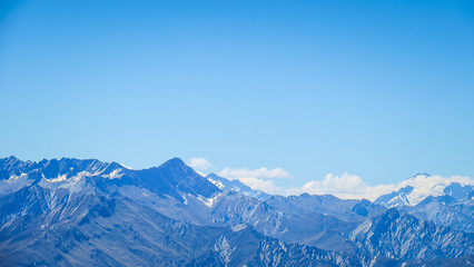 Fototapeta premium Hiking Ben Lomond in Queenstown, New-Zealand