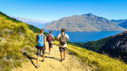 Hiking Ben Lomond in Queenstown, New-Zealand