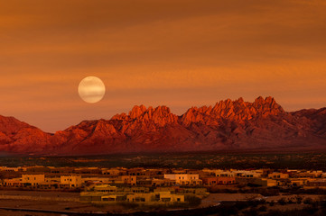 Full Moon, Organs, and Adobes
