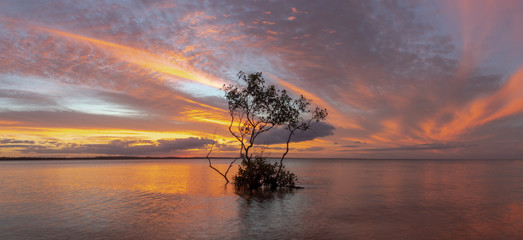 sunset on the sea © D Howe Photograph