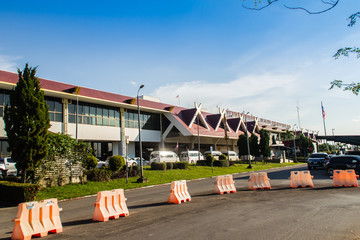 Domestic terminal building at Mae Fah Luang - Chiang Rai International Airport, Chiang Rai, Thailand