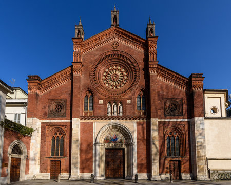 Milano chiesa di San Marco, quartiere Brera