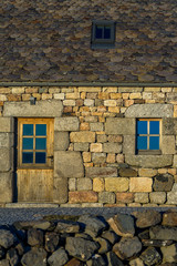 Fototapeta na wymiar Une maison à la façade médiéval