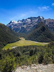 Day hike on the Routeburn Track near Queenstown