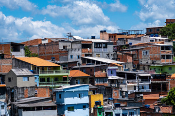 Fototapeta na wymiar Favela