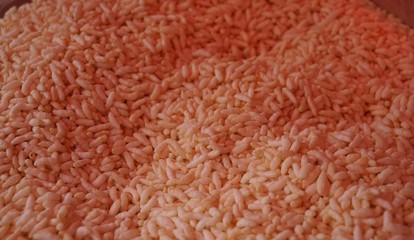 Hintergrund roter Reis