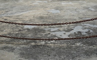 Absperrung