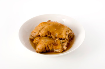 沖縄料理 てびち（豚足の煮付け）