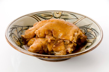 沖縄料理 てびち（豚足の煮付け）
