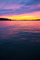 Sunset at Seneca Lake, Ohio