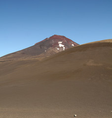 Fototapeta na wymiar Lonquimay volcano, in Bio Bio region, Chile