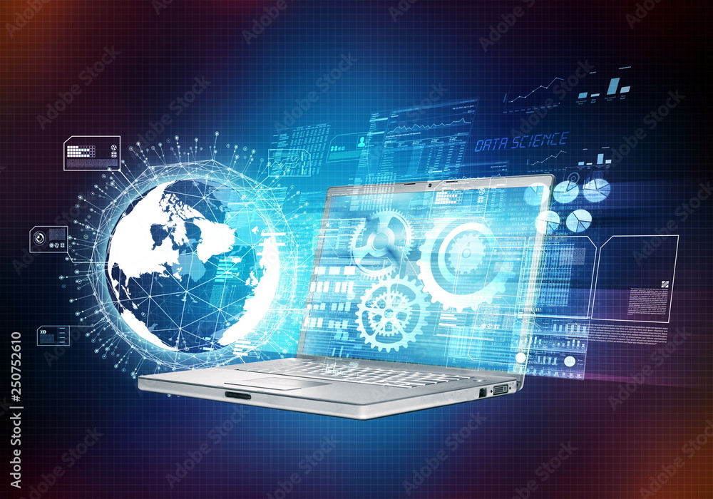 Canvas Prints internet data science