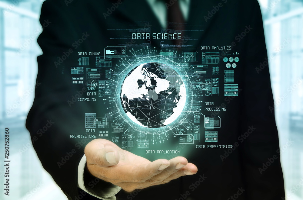 Canvas Prints data science concept