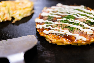 お好み焼き　鉄板焼き　ぶた玉