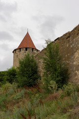 Obraz premium Bender fortress. An architectural monument of Eastern Europe. The Ottoman citadel. Improvement and reconstruction of the historical monument. Moldova.