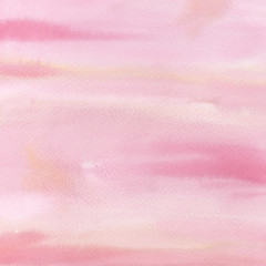 Artistic textured watercolor background with pink, red, yellow, orange 