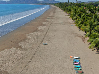 Empty Beach Chairs