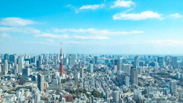 4K・東京風景・タイムラプス